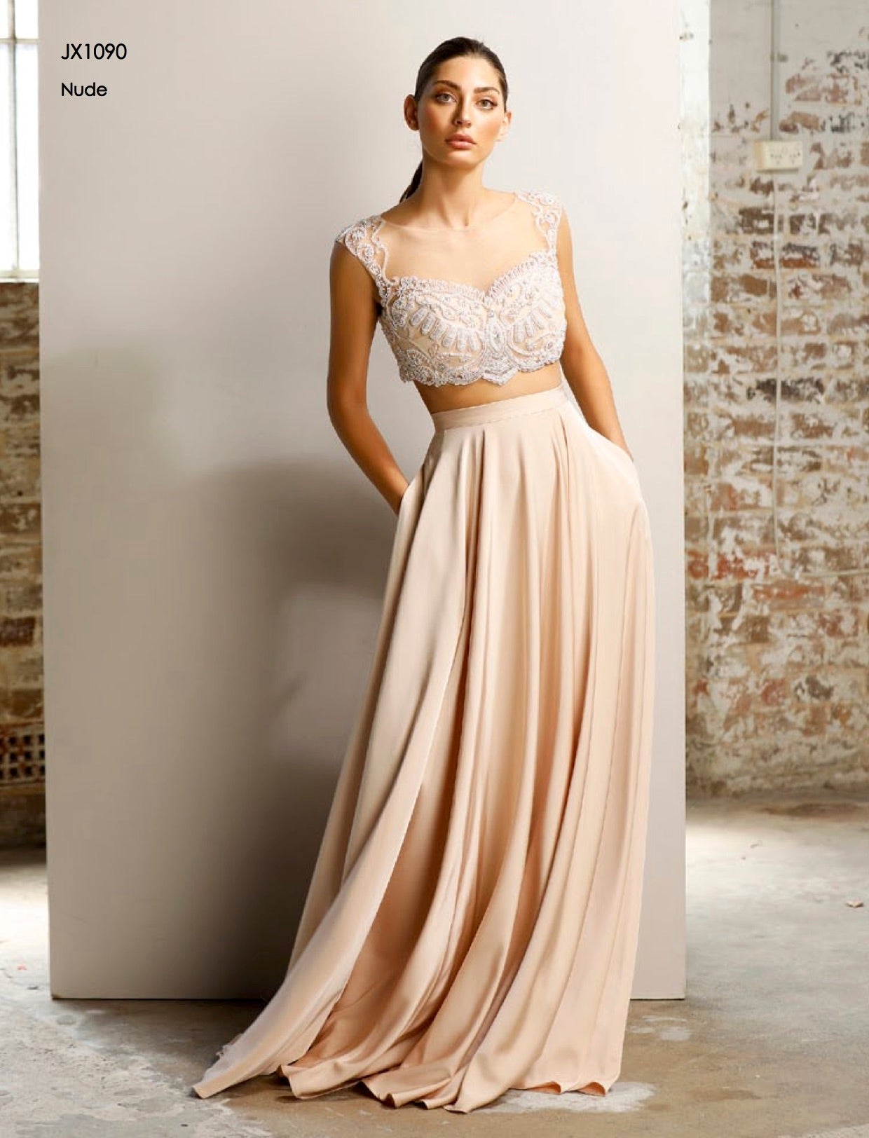 School Formal or Evening Gown by Jadore JX1090 Free Delivery